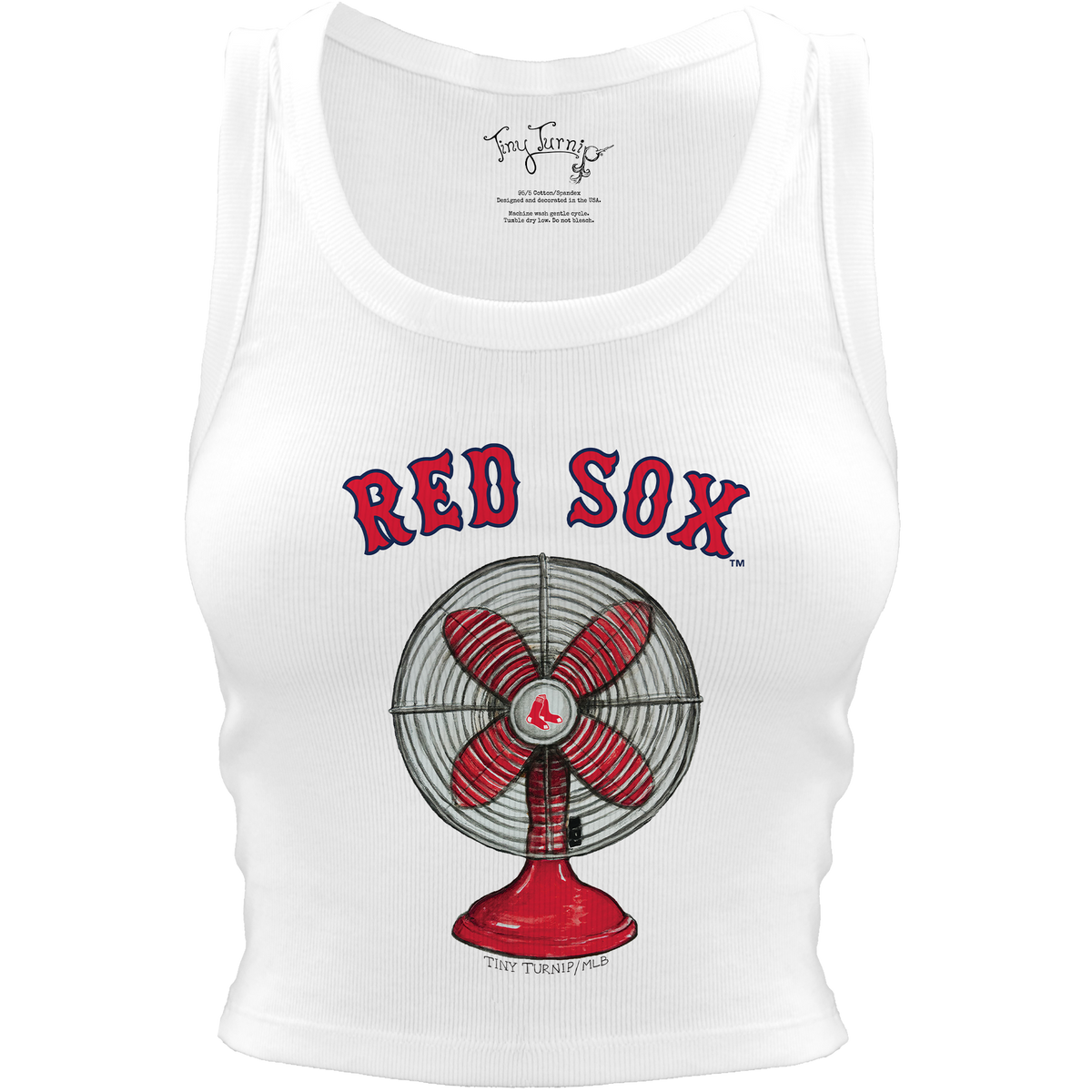 Boston Red Sox Fan Crop Tank