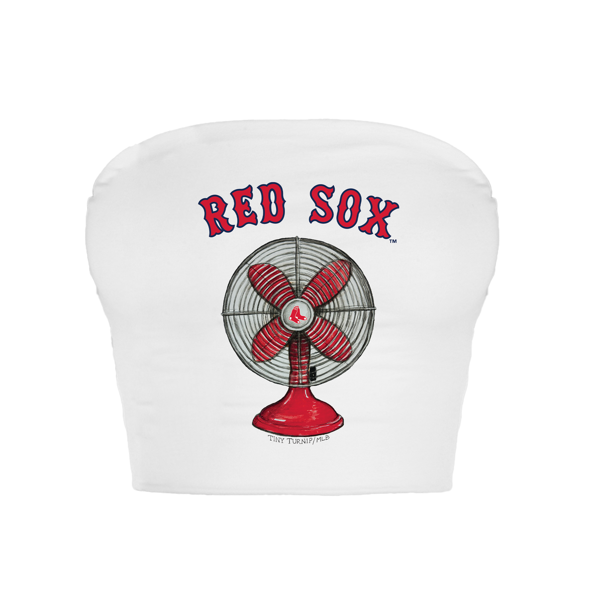 Boston Red Sox Fan Crop Tube Top