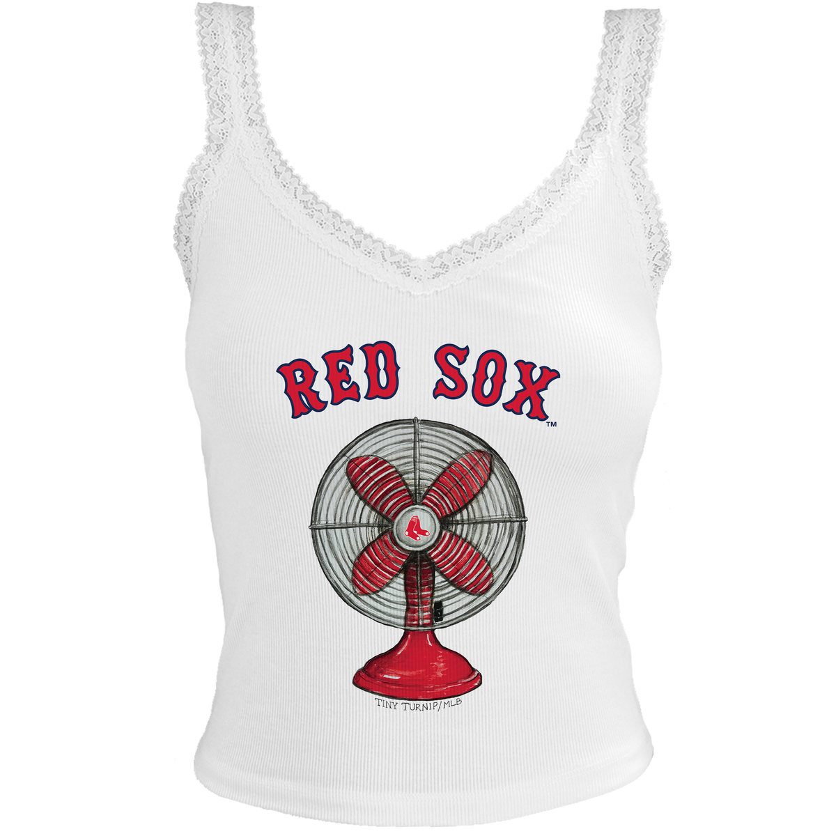 Boston Red Sox Fan Lace Tank