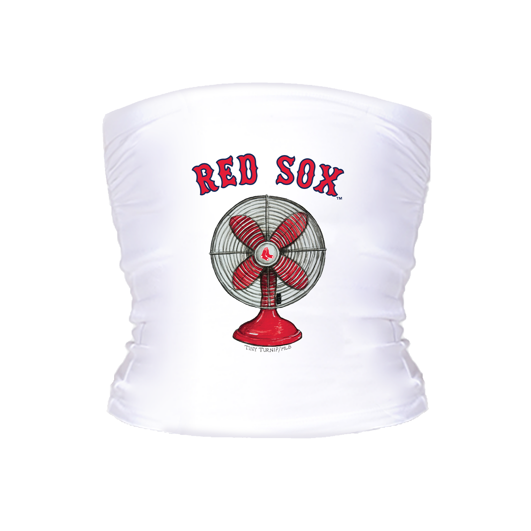 Boston Red Sox Fan Crop Tube Top