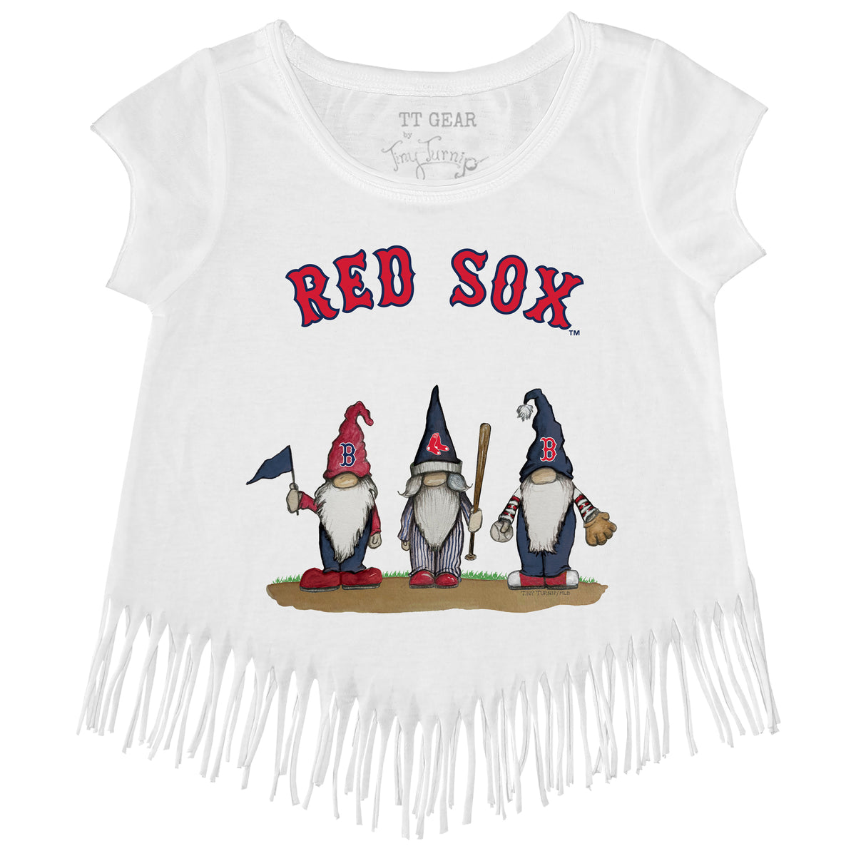 Boston Red Sox Gnomes Fringe Tee