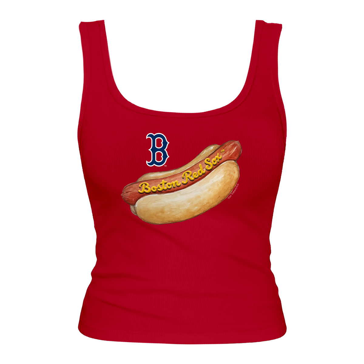 Boston Red Sox Hot Dog Emmy Tank