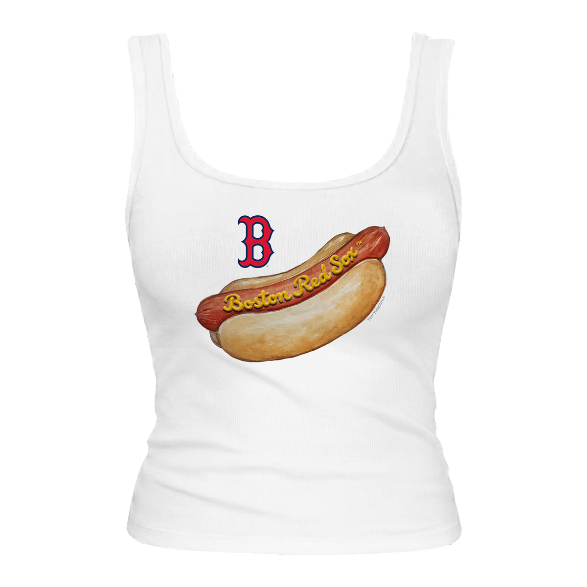 Boston Red Sox Hot Dog Emmy Tank