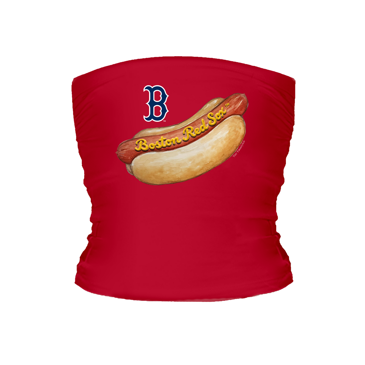 Boston Red Sox Hot Dog Tube Top