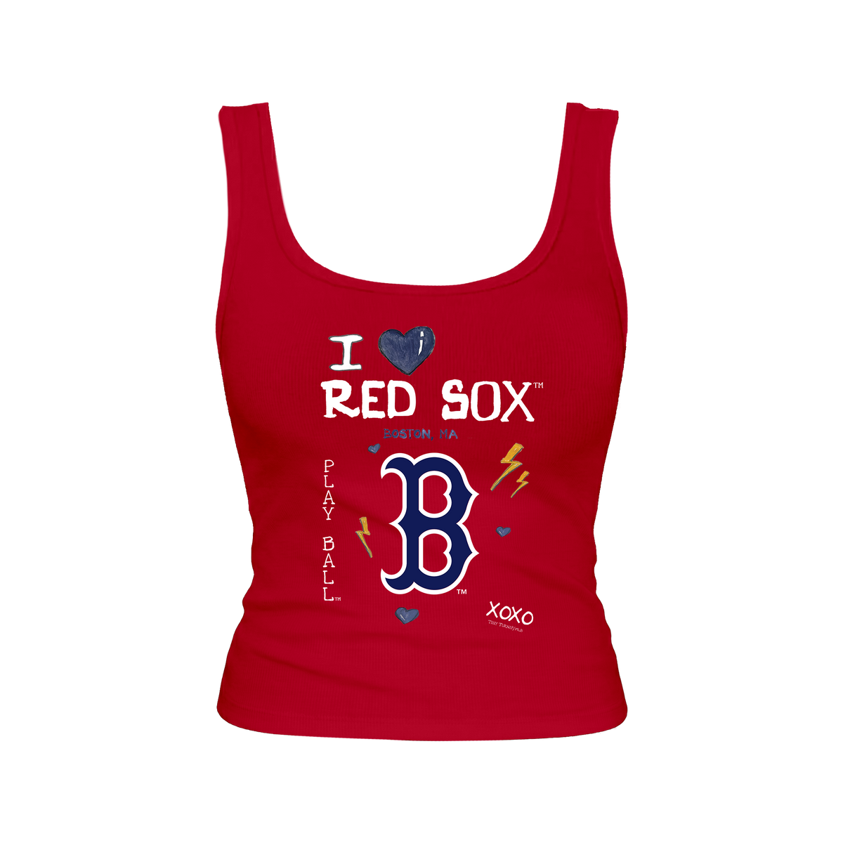 Boston Red Sox I Heart Red Sox Emmy Tank