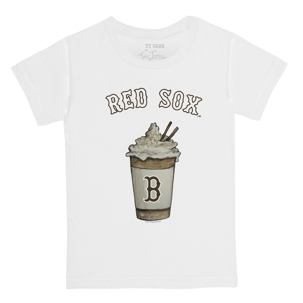 Boston Red Sox Latte Kid's Tee Shirt