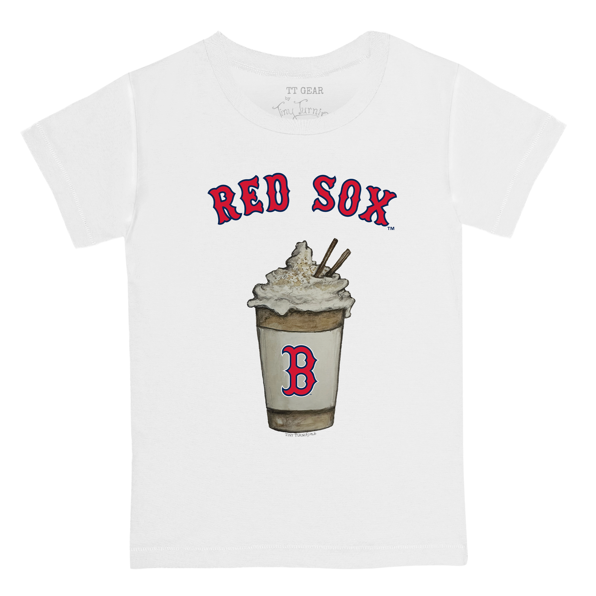 Boston Red Sox Latte Kid's Tee Shirt