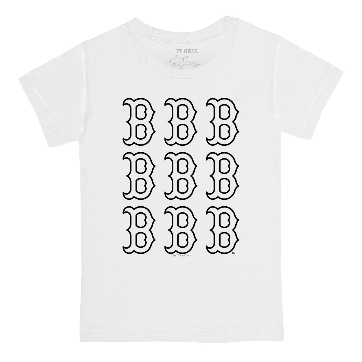 Boston Red Sox Logo Grid Tee Shirt