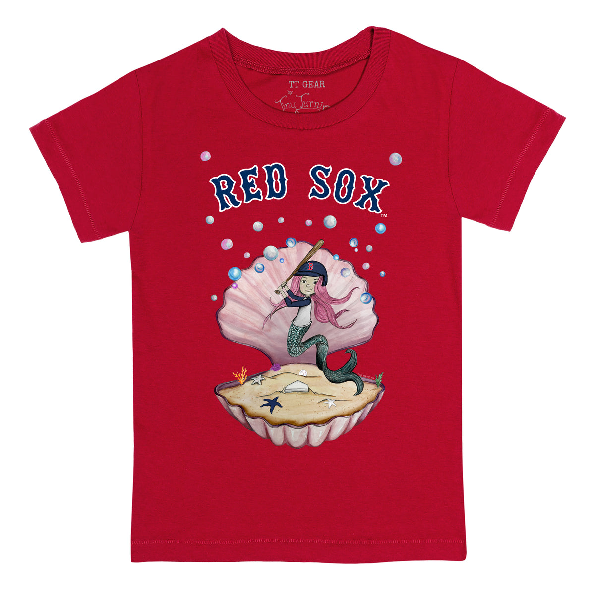 Boston Red Sox Mermaid Tee Shirt