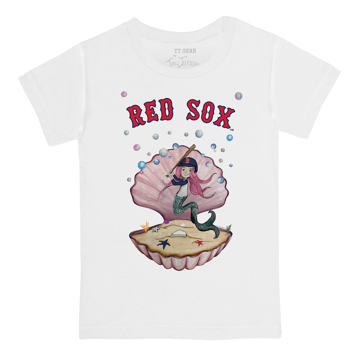 Boston Red Sox Mermaid Tee Shirt