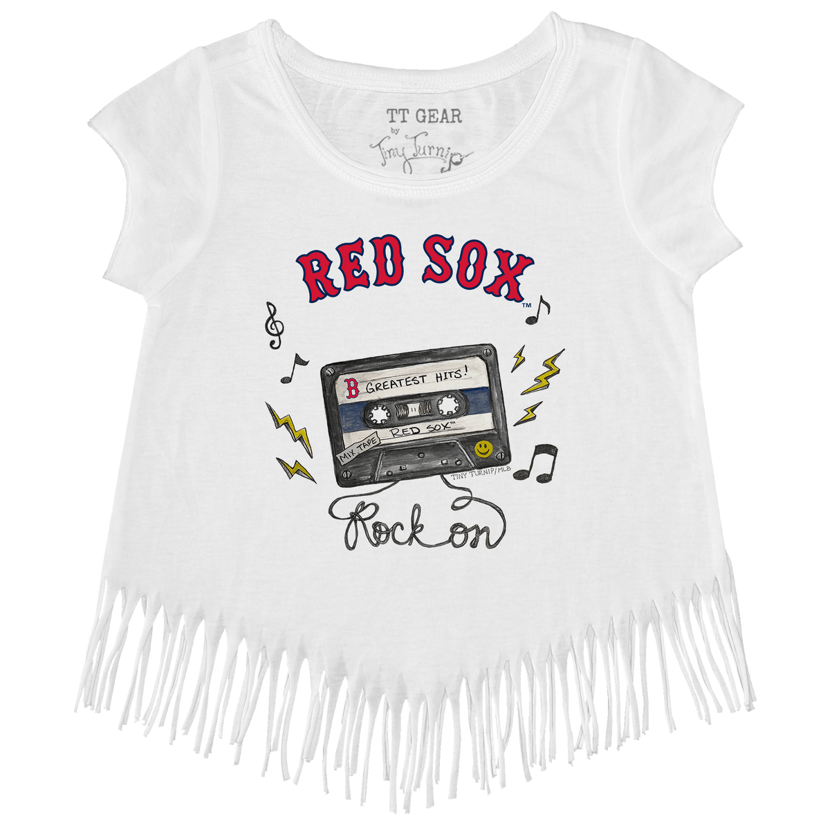 Boston Red Sox Mixtape Fringe Tee