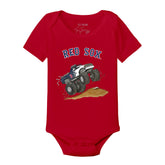 Boston Red Sox Monster Truck Short Sleeve Snapper