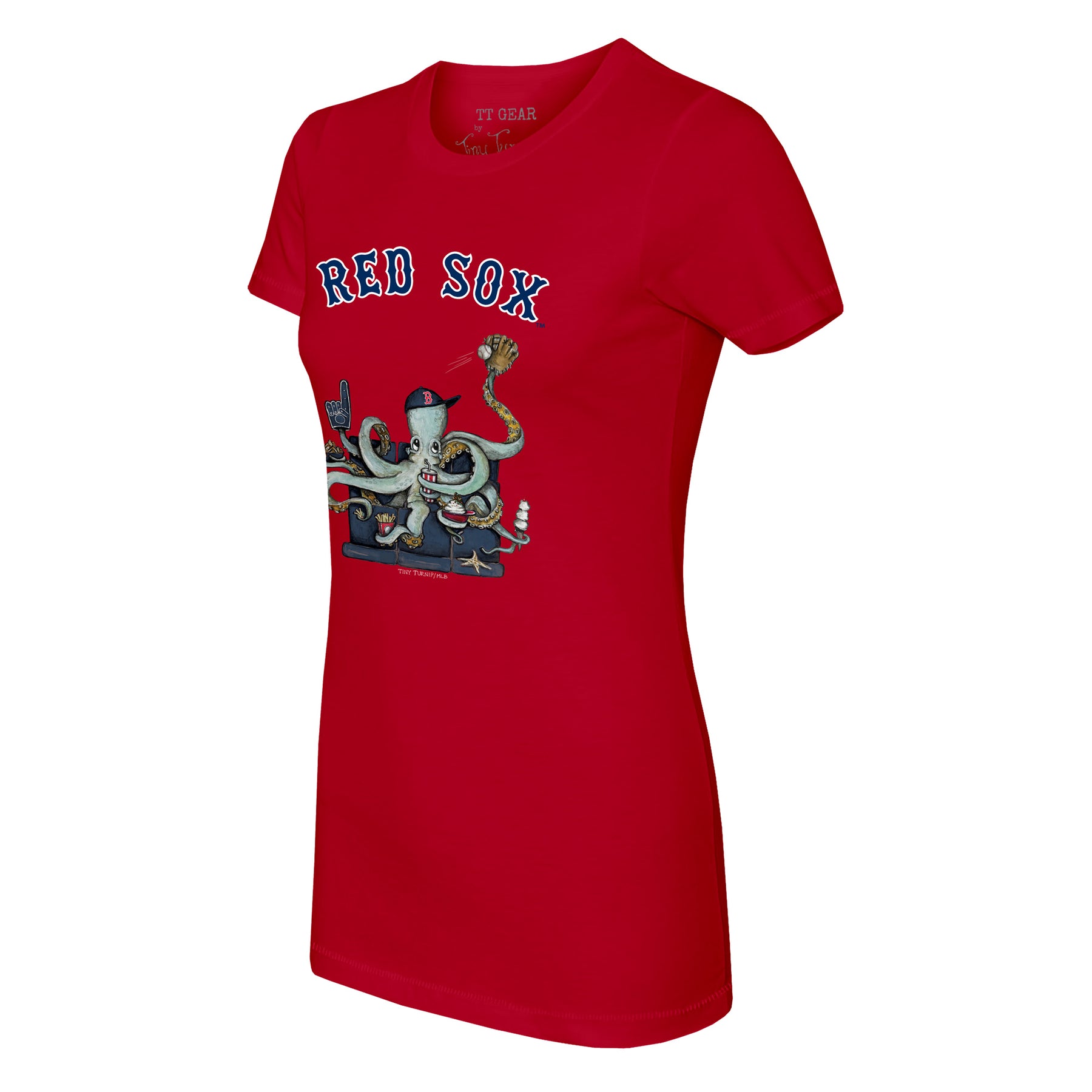 Boston Red Sox Octopus Tee Shirt