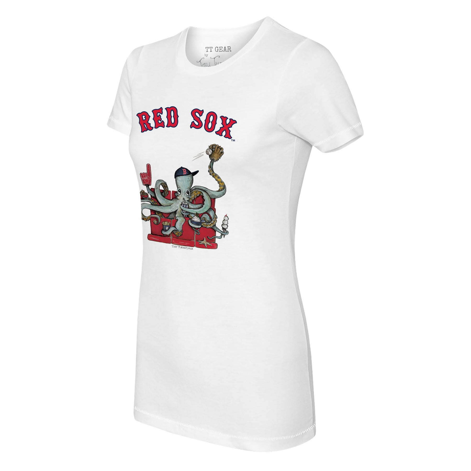 Boston Red Sox Octopus Tee Shirt