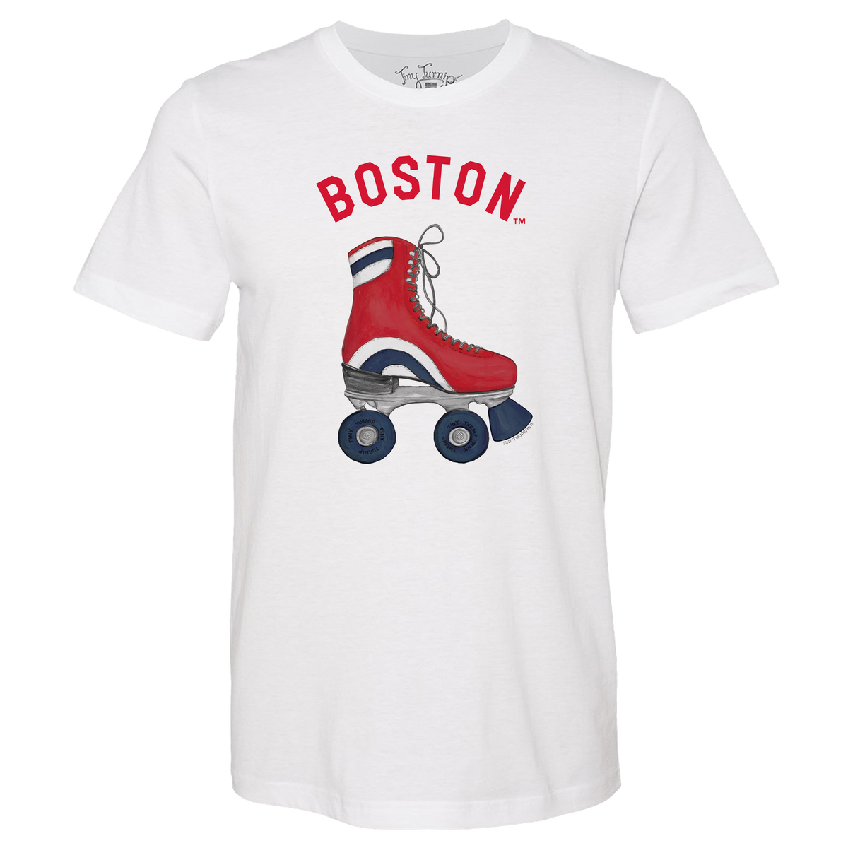 Boston Red Sox Retro Skate Unisex Tee Shirt