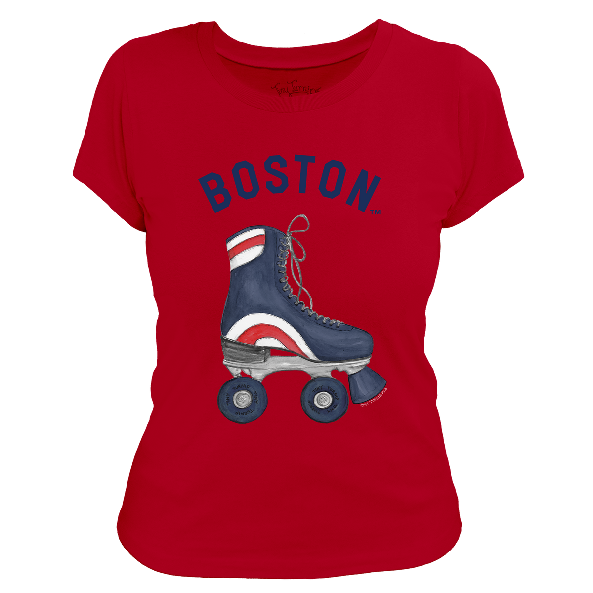 Boston Red Sox Retro Skate Women's Tee Shirt