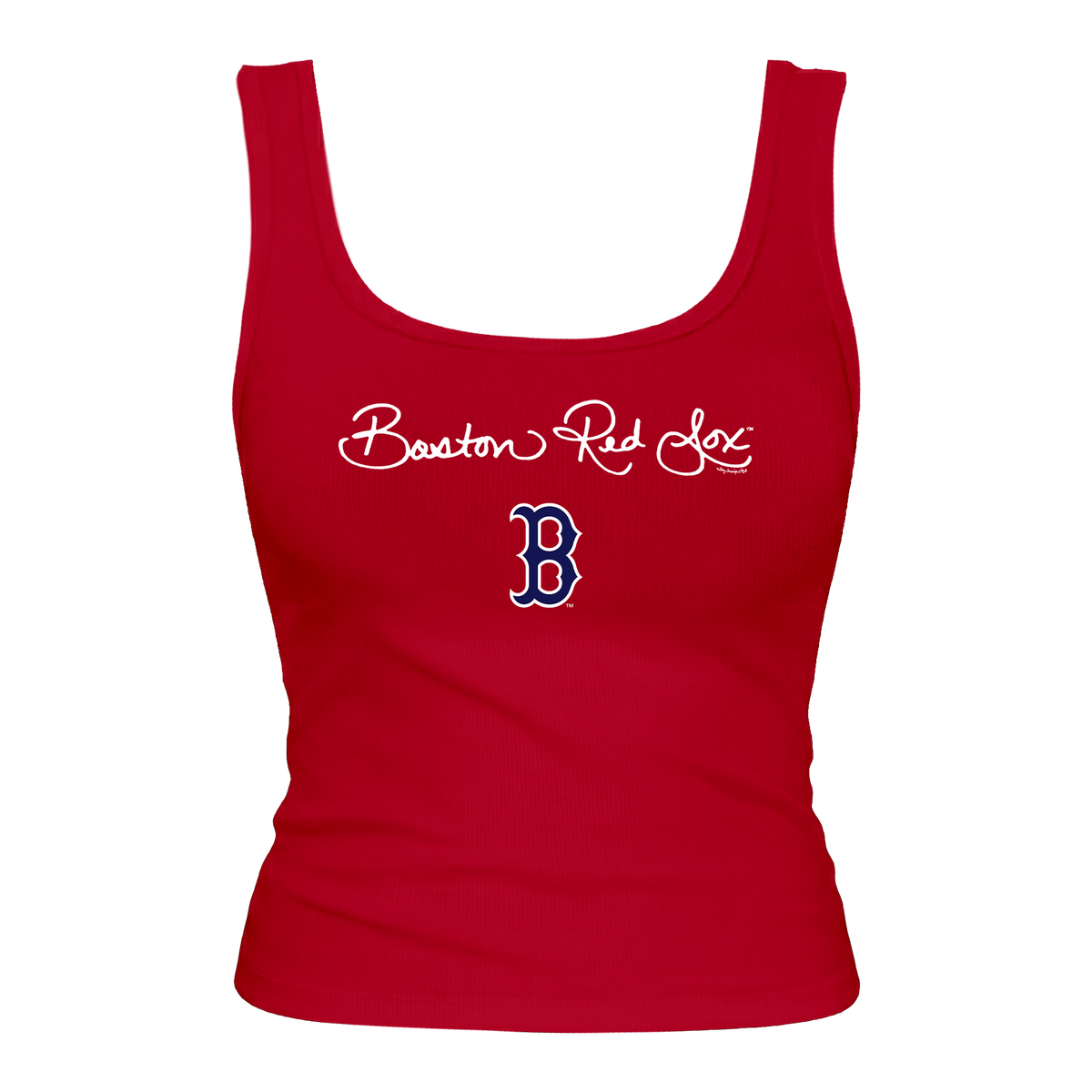 Boston Red Sox Logo Script Emmy Tank