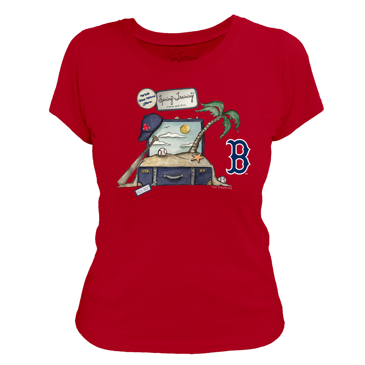 Boston Red Sox Spring Training 2026 Women's Tee Shirt