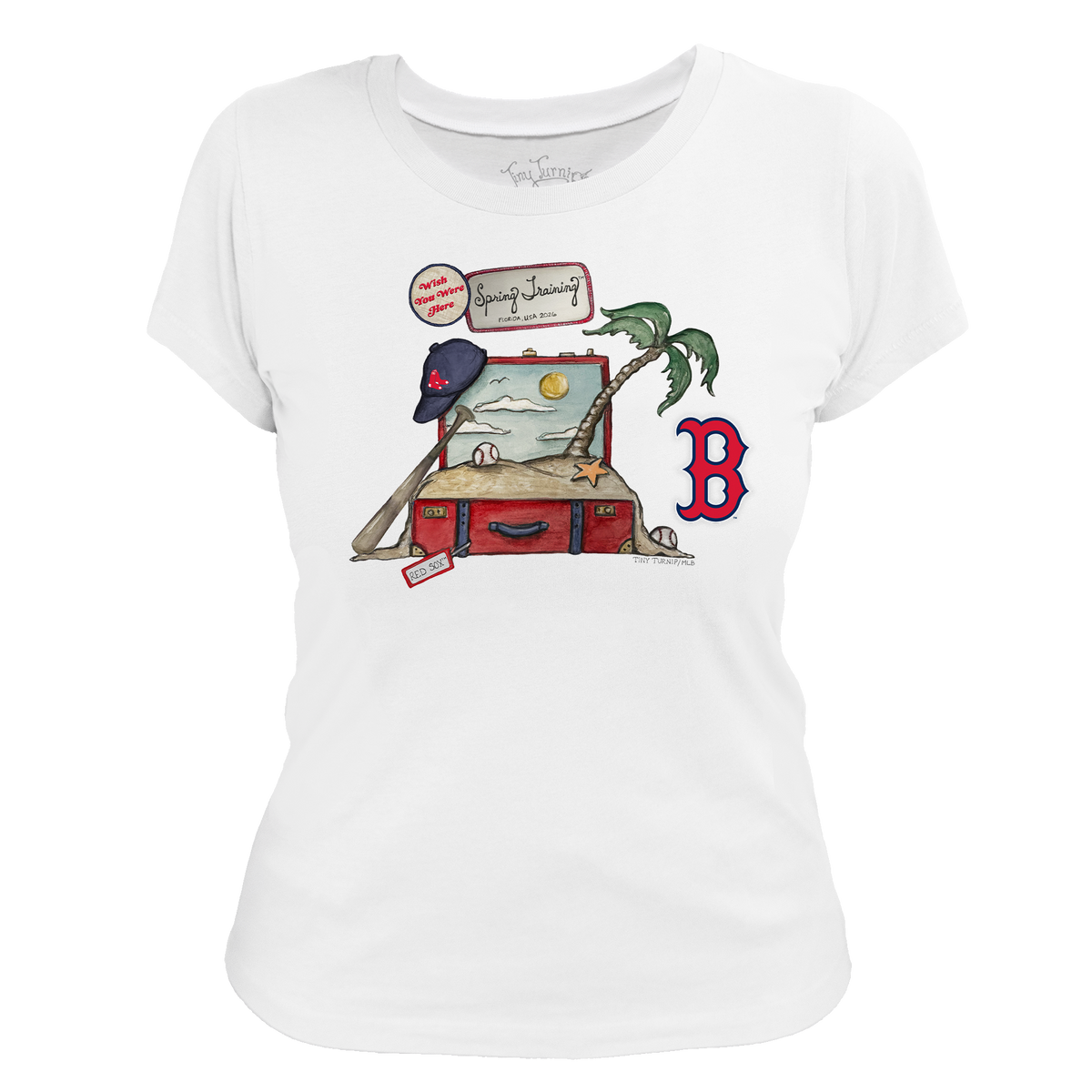Boston Red Sox Spring Training 2026 Women's Tee Shirt