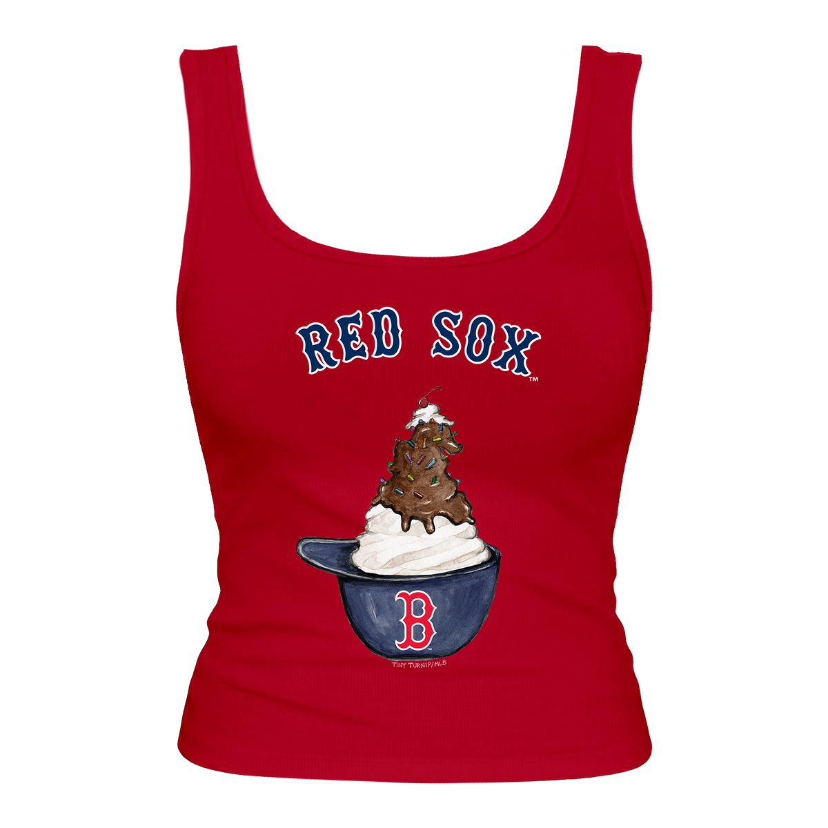 Boston Red Sox Sundae Helmet Emmy Tank