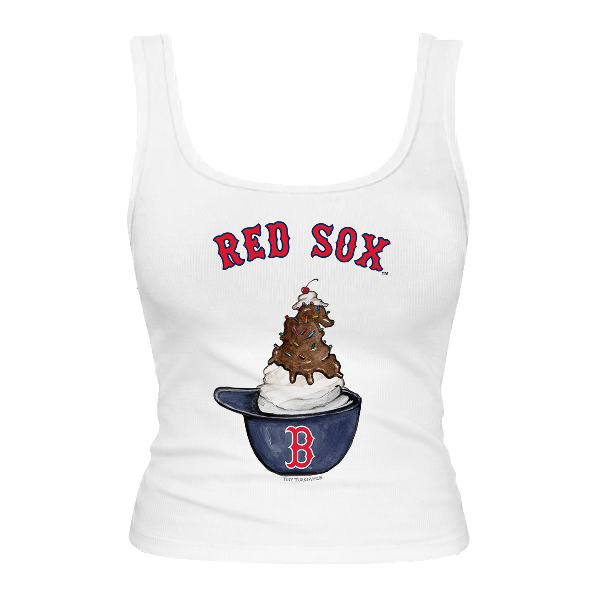 Boston Red Sox Sundae Helmet Emmy Tank