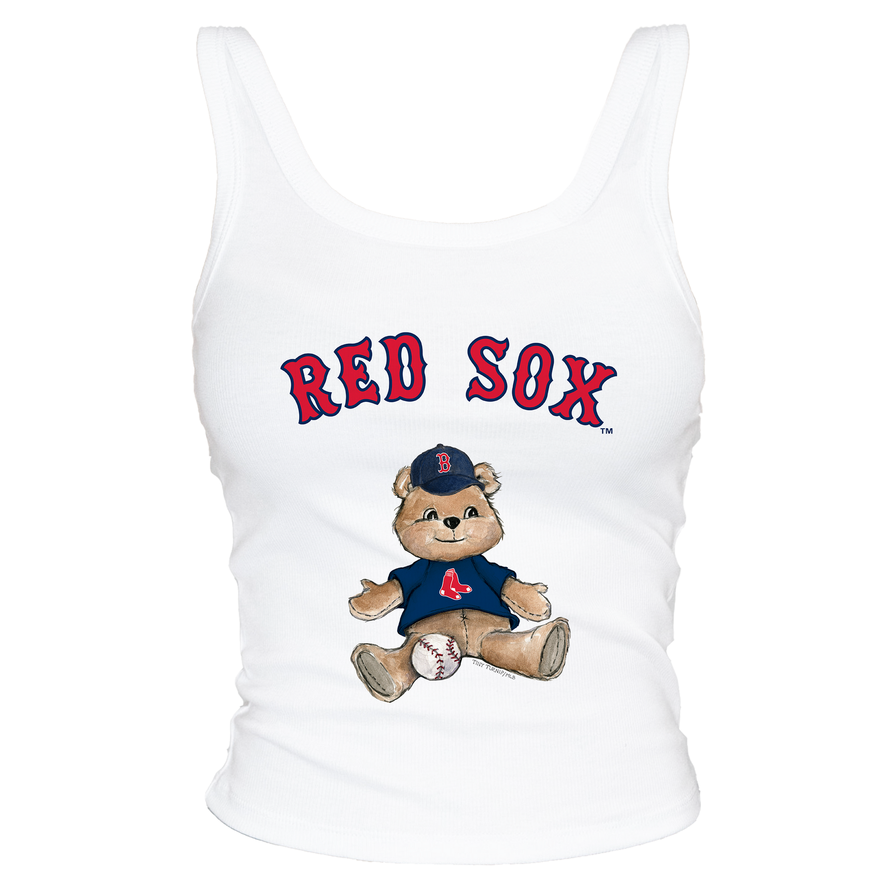 Boston Red Sox Teddy Ribbed Tank