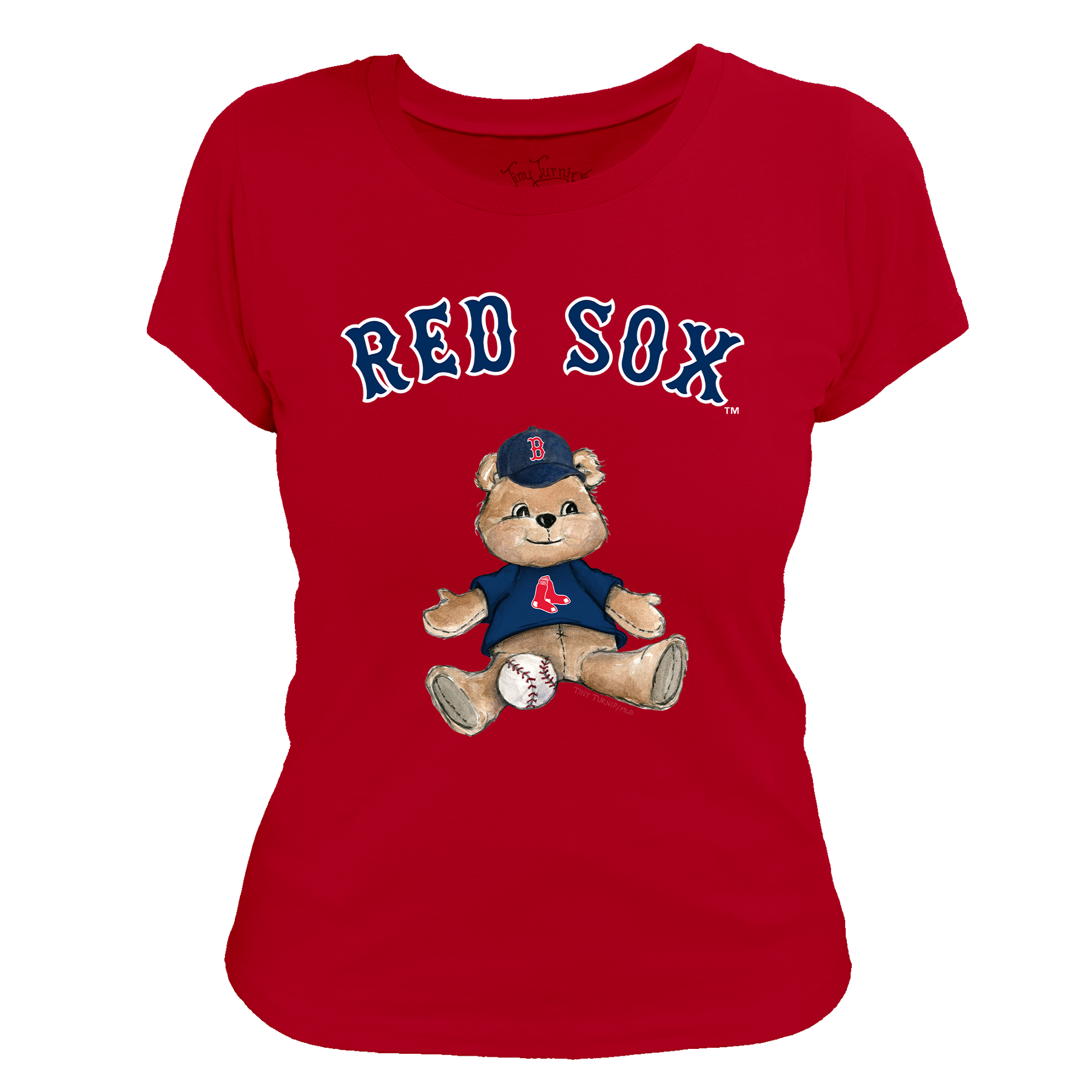 Boston Red Sox Boy Teddy Women's Tee Shirt