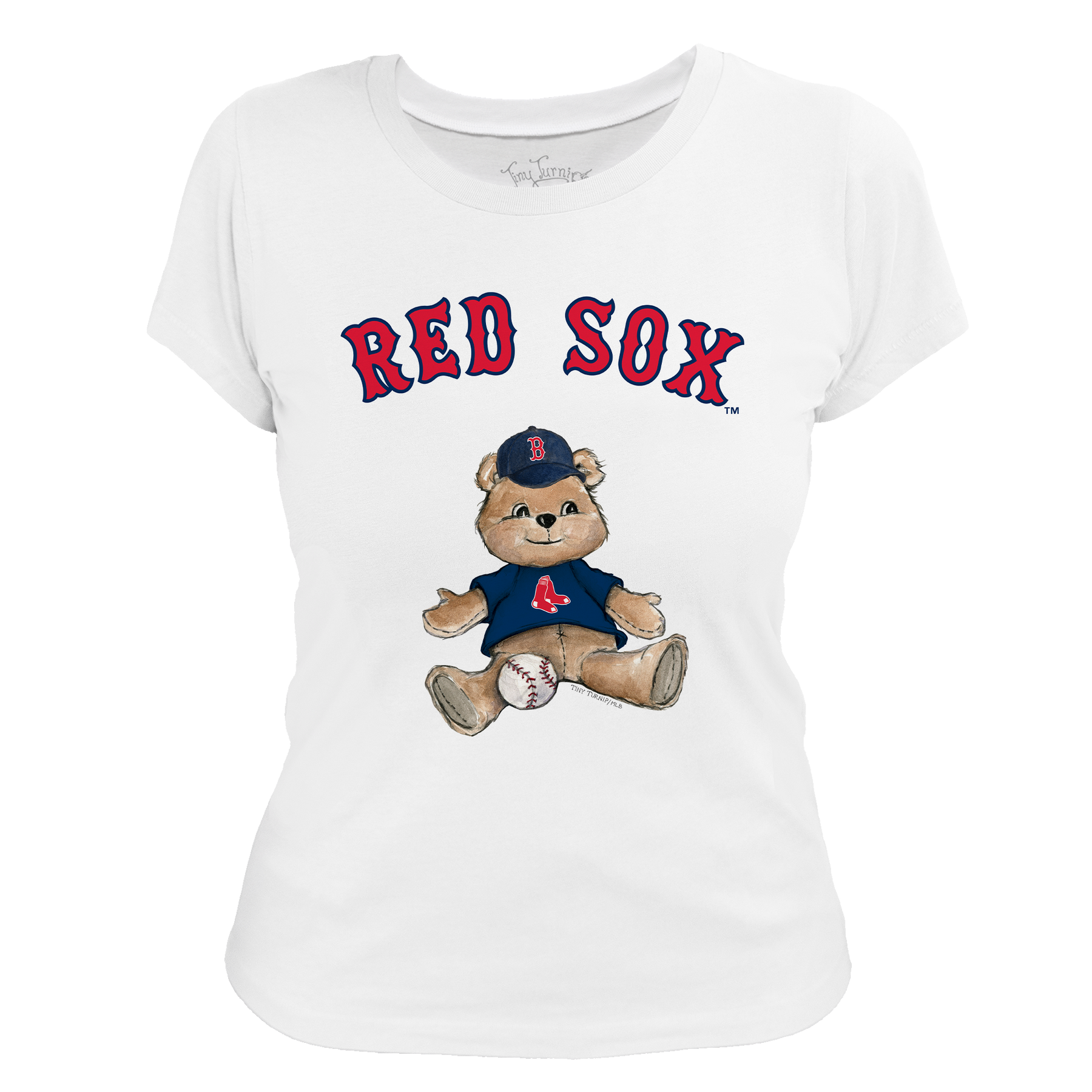 Boston Red Sox Boy Teddy Women's Tee Shirt