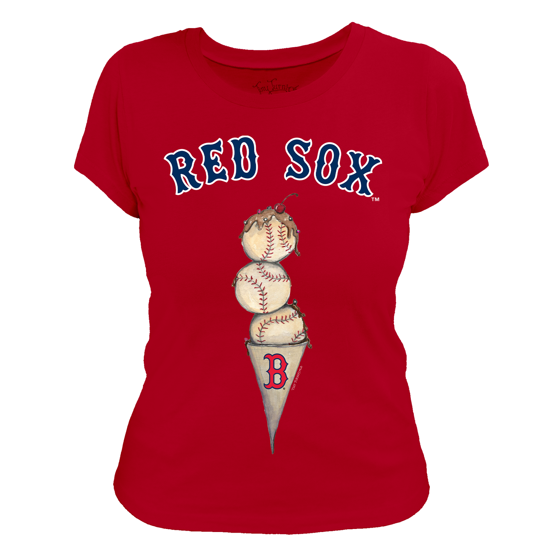 Boston Red Sox Triple Scoop Women's Tee Shirt