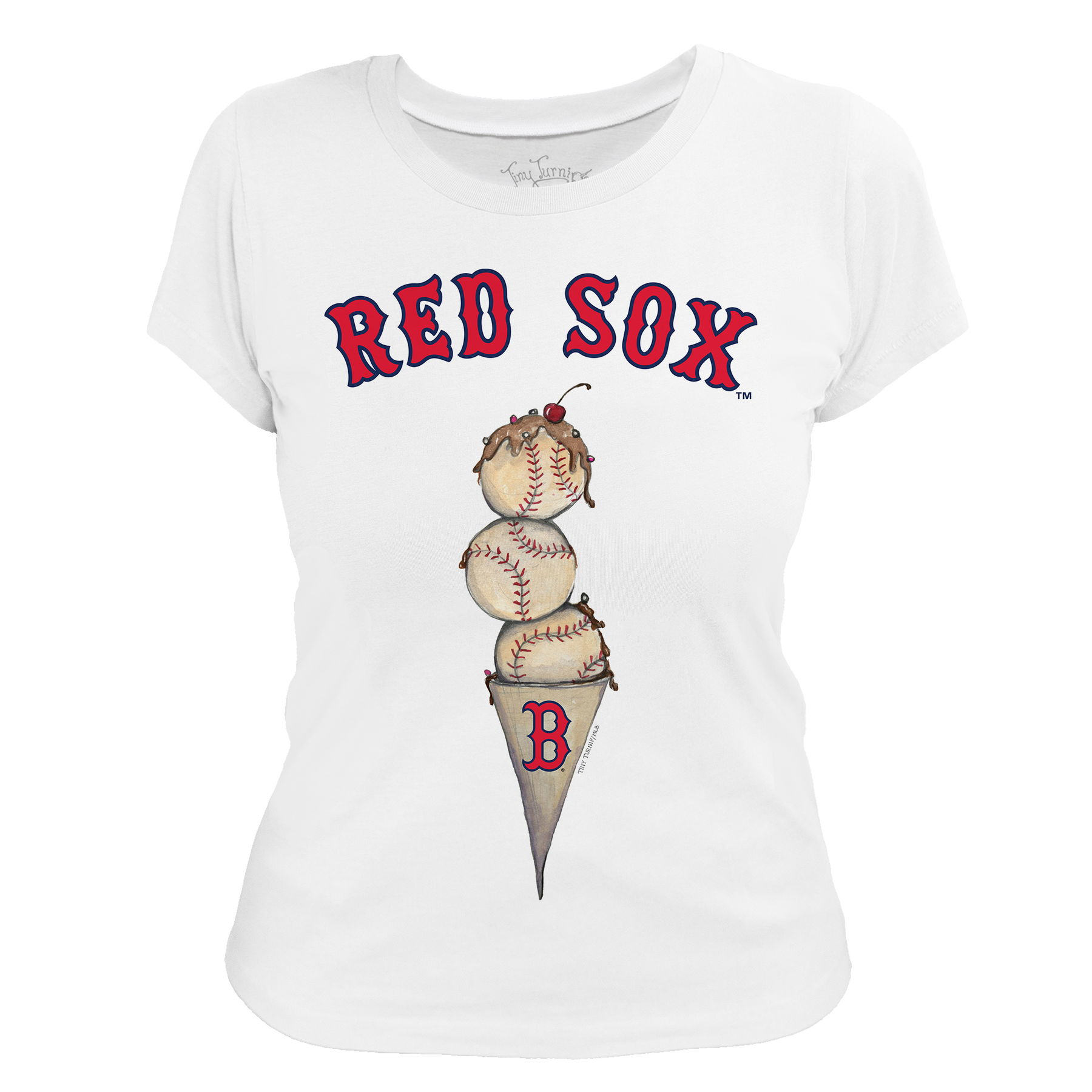 Boston Red Sox Triple Scoop Women's Tee Shirt