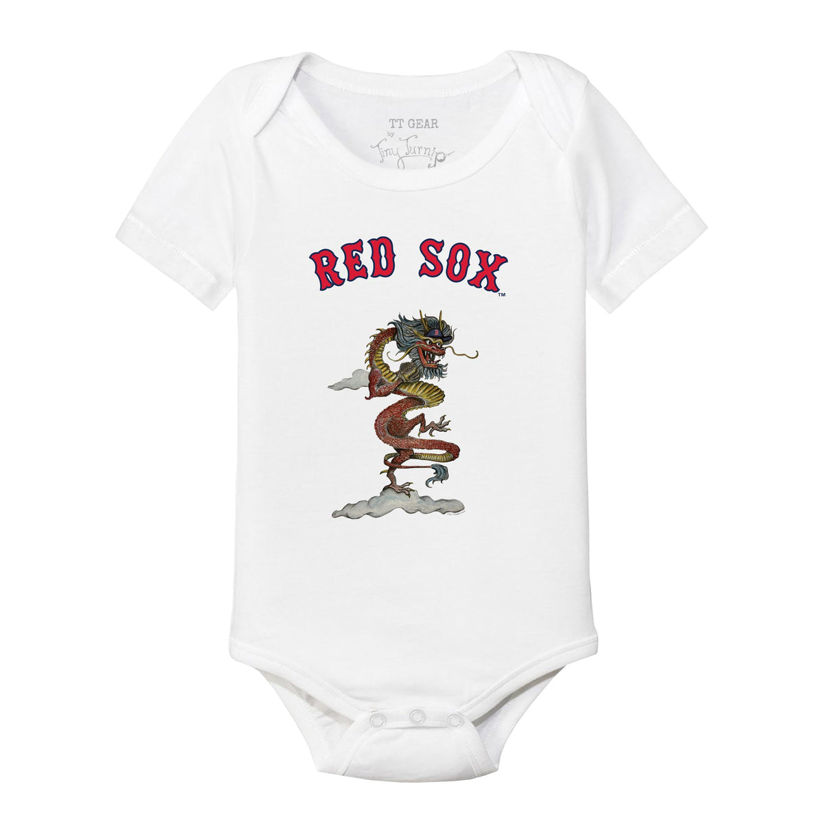 Boston Red Sox 2024 Year of the Dragon Short Sleeve Snapper