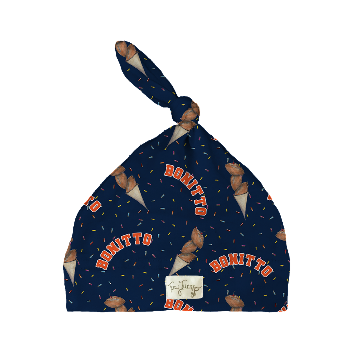 VIP Football: Triple Scoop w/ Name - Beanie - Tiny Turnip