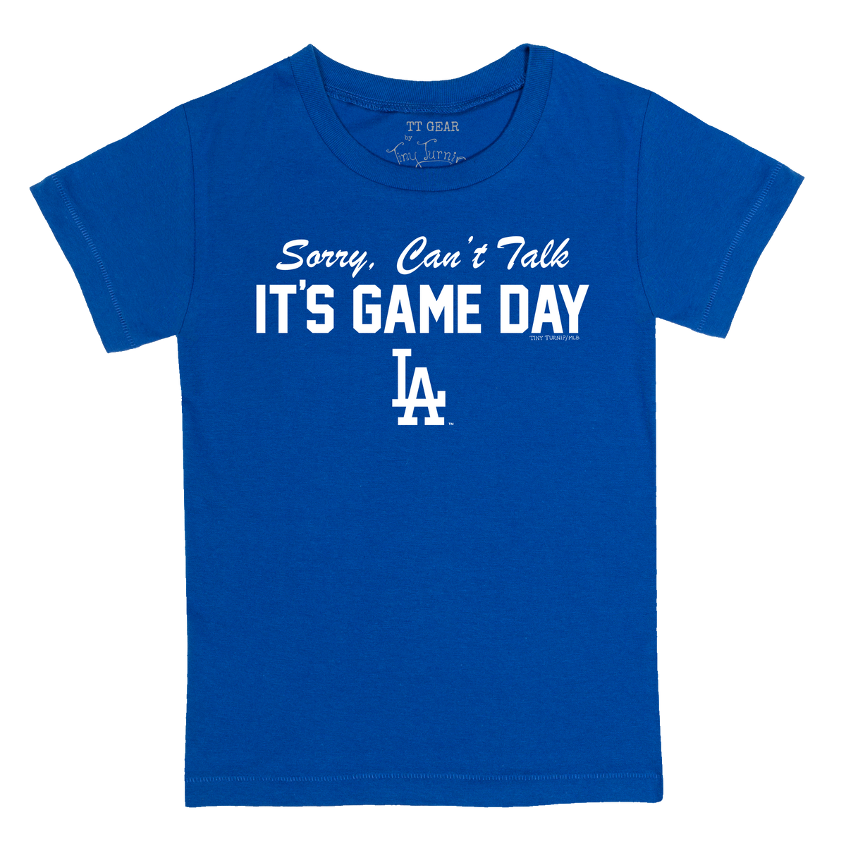 LA Dodgers Chelsea Freeman Game Day Kid's Tee Shirt - Tiny Turnip