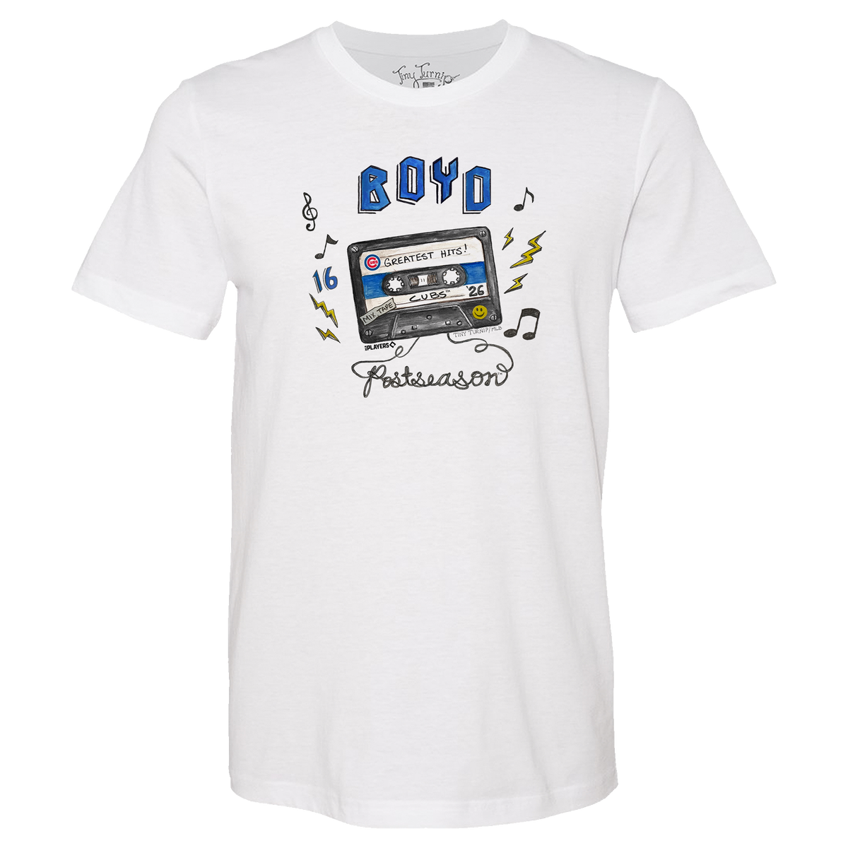 VIP Chicago Cubs Postseason '26 Unisex Tee Shirt - Tiny Turnip