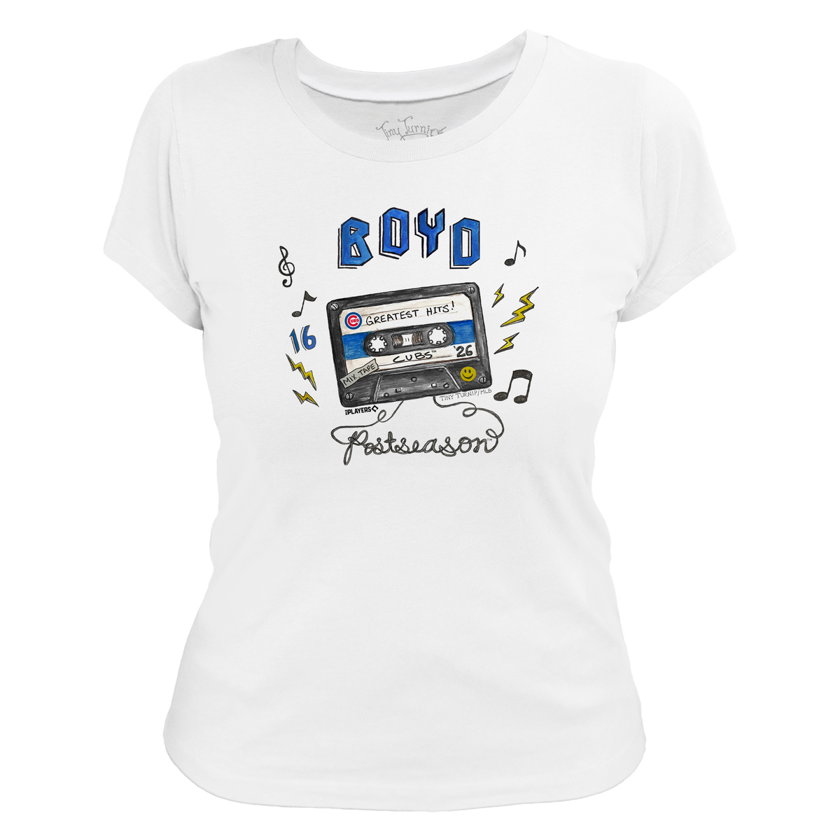 VIP Chicago Cubs Postseason '26 Women's Tee Shirt - Tiny Turnip