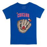 Chicago Cubs Butterfly Glove Tee Shirt
