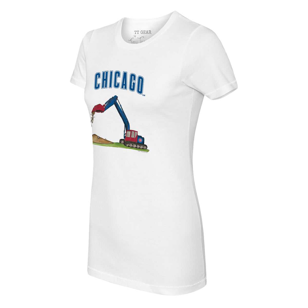 Chicago Cubs Excavator Tee Shirt