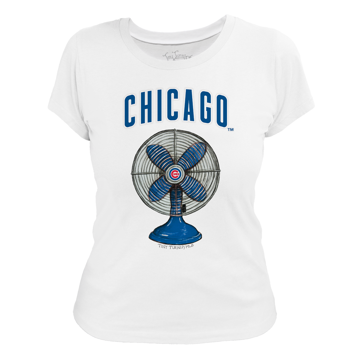 Chicago Cubs Fan Women's Tee Shirt