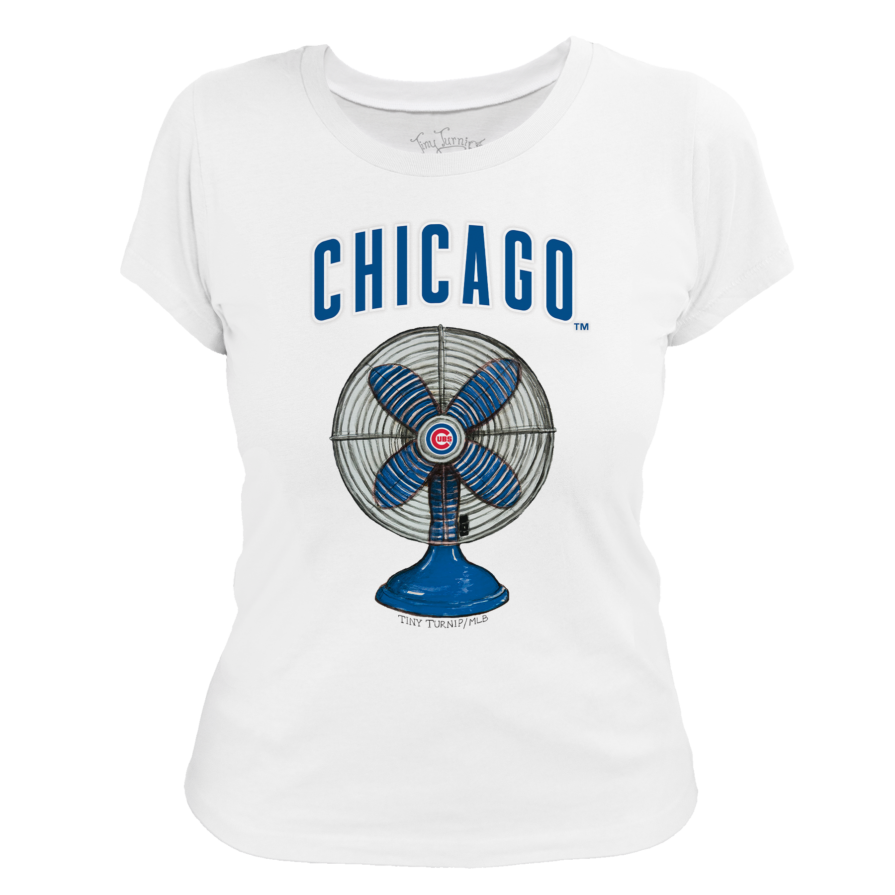 Chicago Cubs Fan Women's Tee Shirt