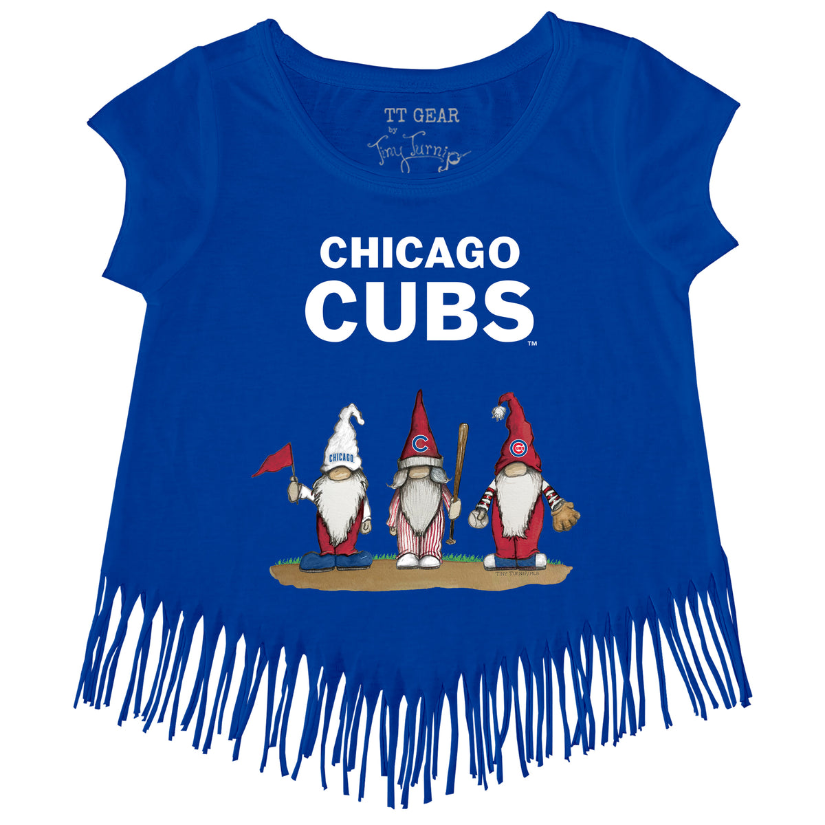 Chicago Cubs Gnomes Fringe Tee