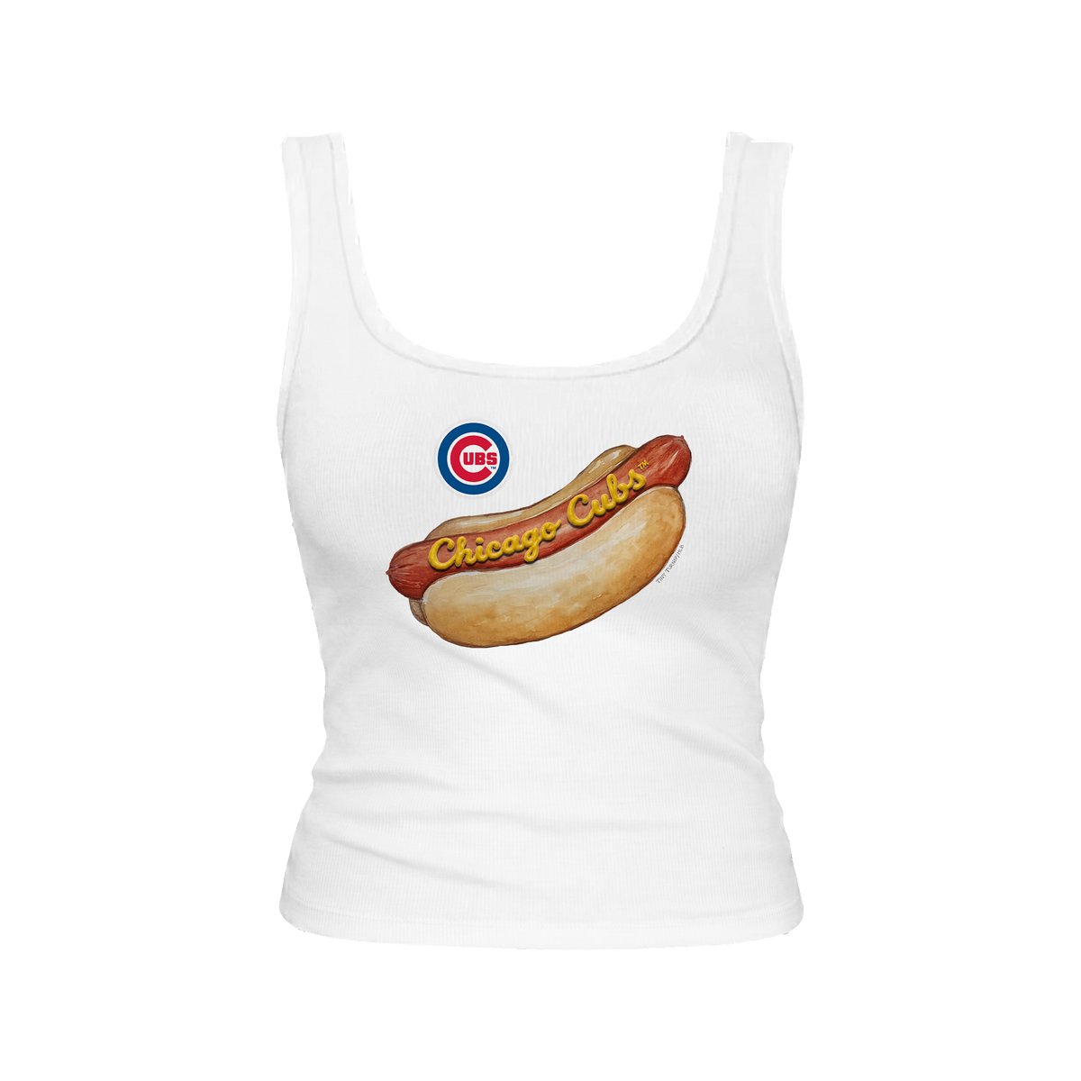 Chicago Cubs Hot Dog Emmy Tank