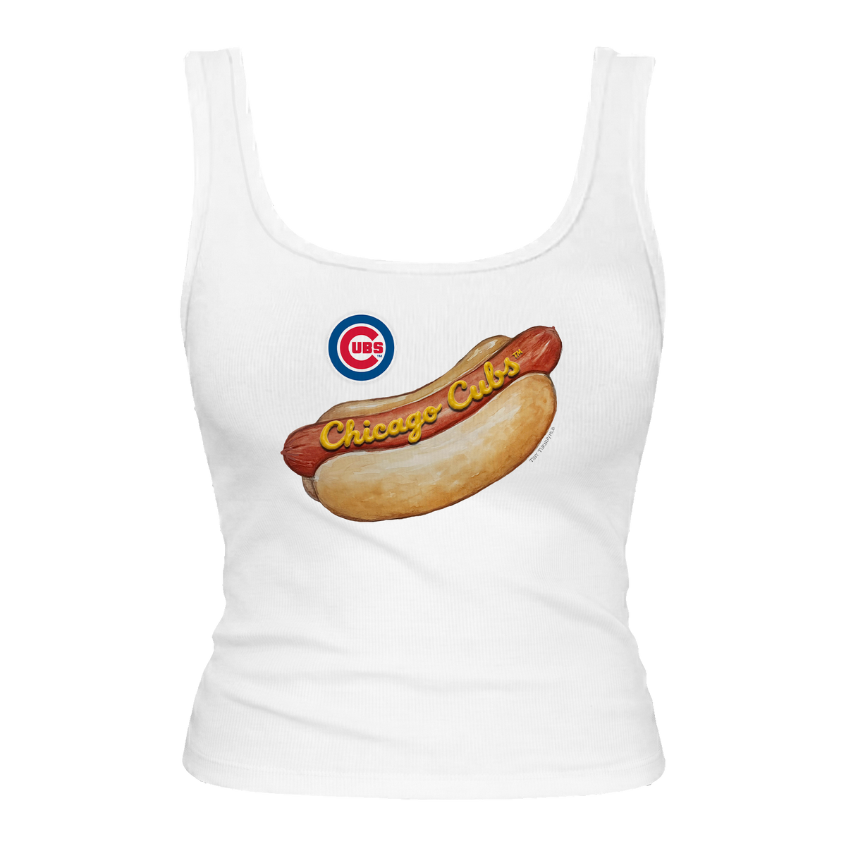 Chicago Cubs Hot Dog Emmy Tank