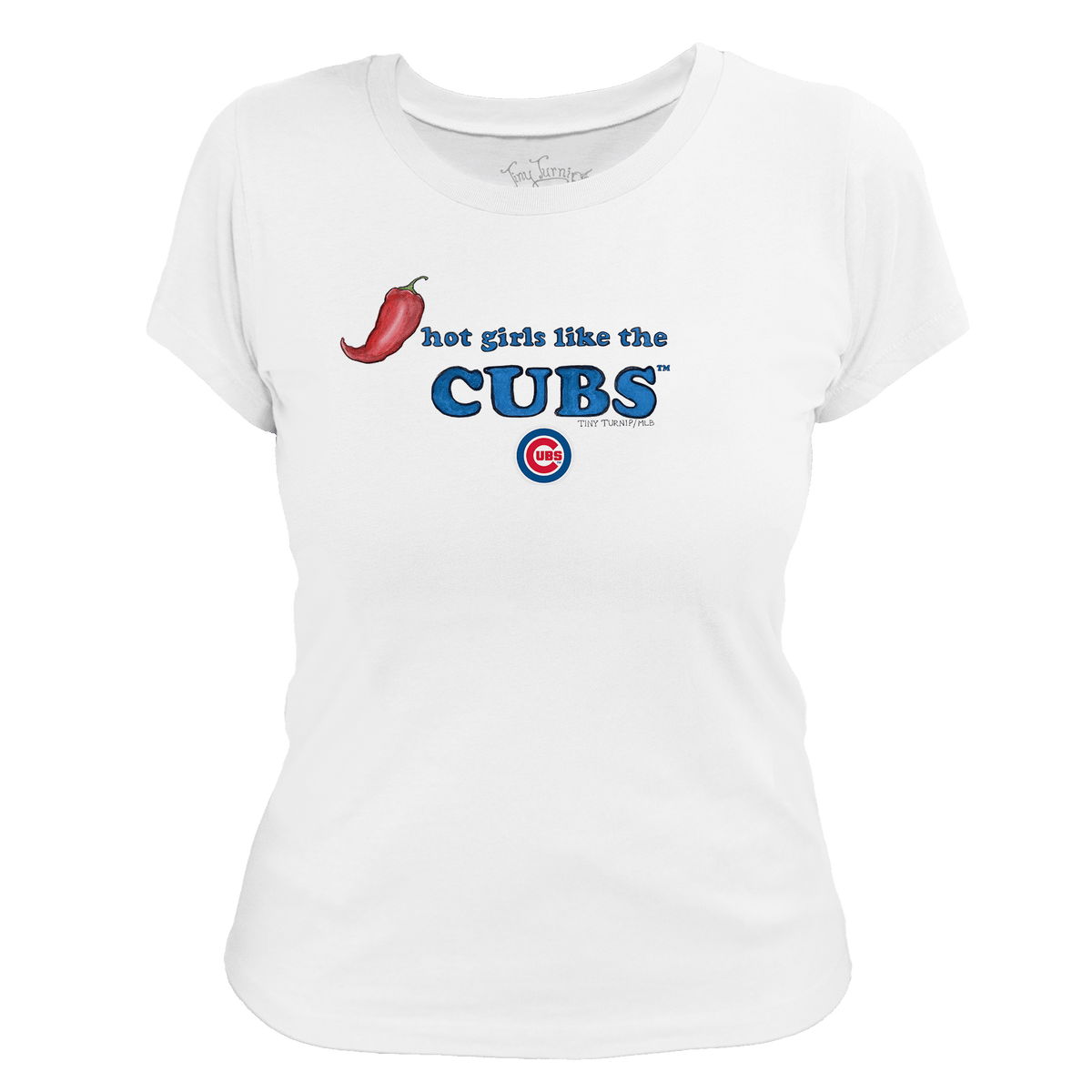 Chicago Cubs Hot Girls Women's Tee Shirt