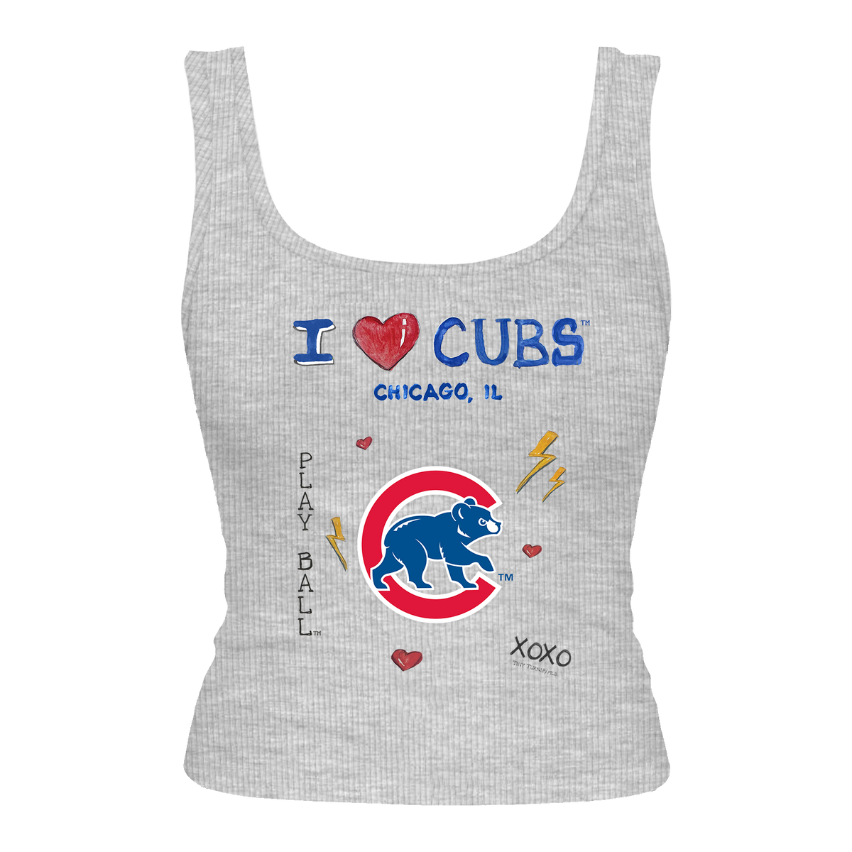 Chicago Cubs I Heart Cubs Emmy Tank