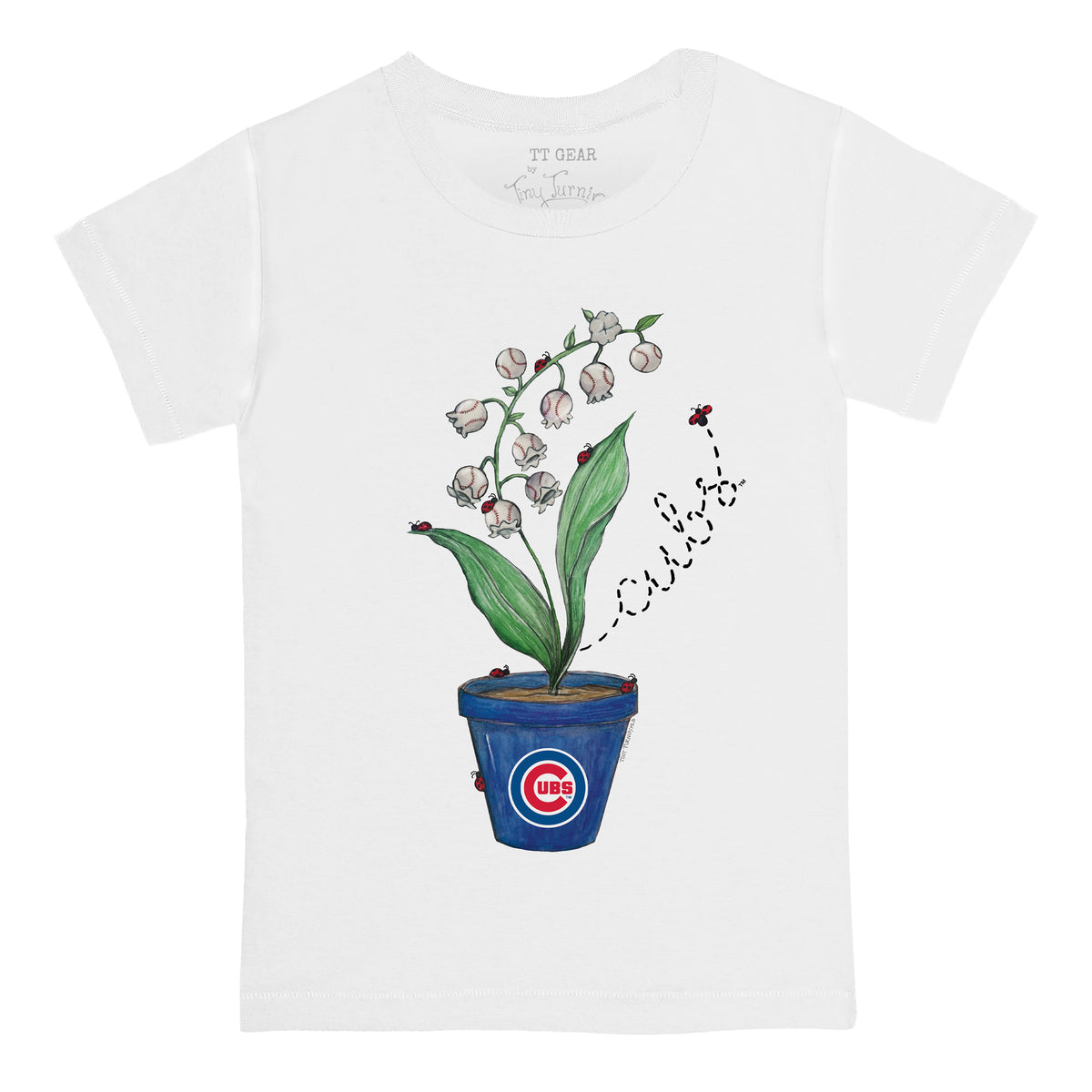 Chicago Cubs Ladybug Tee Shirt