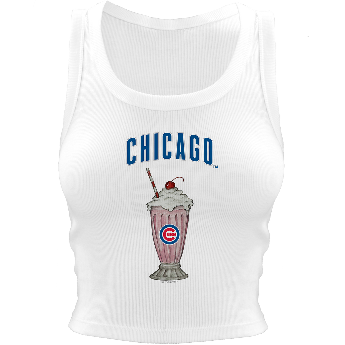 Chicago Cubs Milkshake Crop Tank