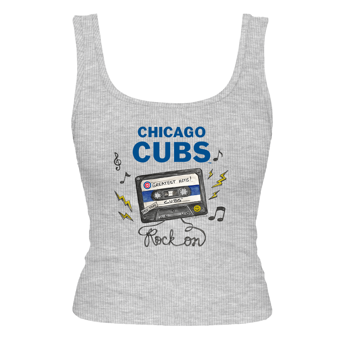 Chicago Cubs Mixtape Emmy Tank