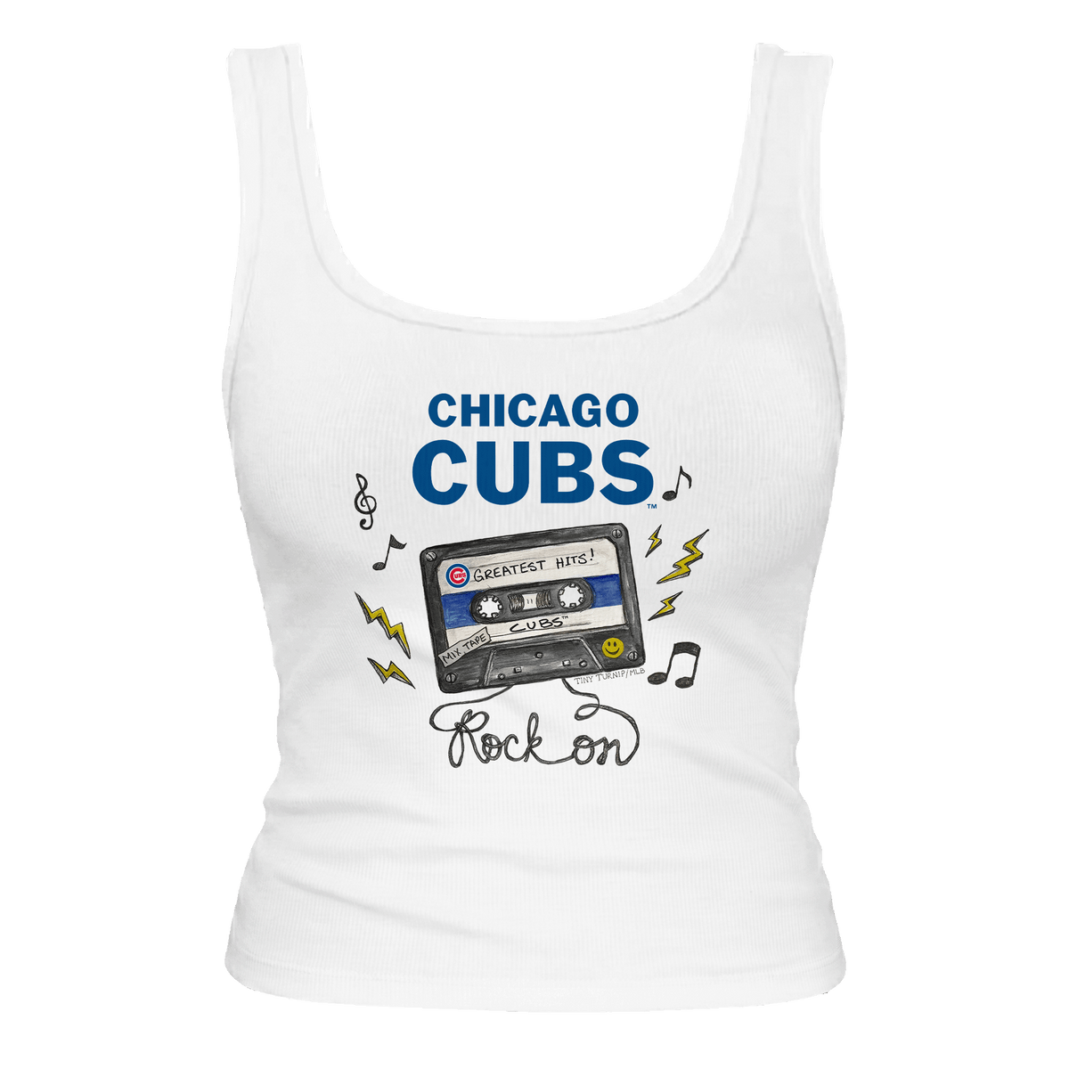 Chicago Cubs Mixtape Emmy Tank