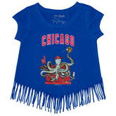Chicago Cubs Octopus Fringe Tee