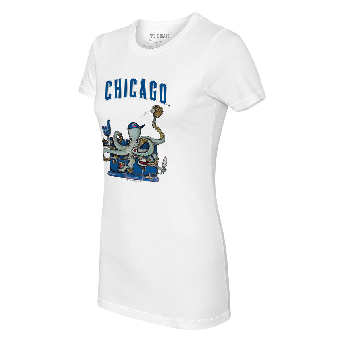 Chicago Cubs Octopus Tee Shirt